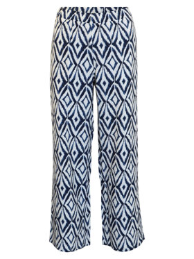 Brandtex modetøj - Brandtex Bukser Navy/Hvid