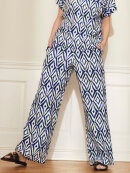 Brandtex - Brandtex Bukser Navy/Hvid