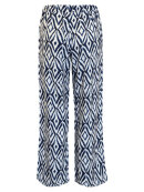 Brandtex modetøj - Brandtex Bukser Navy/Hvid