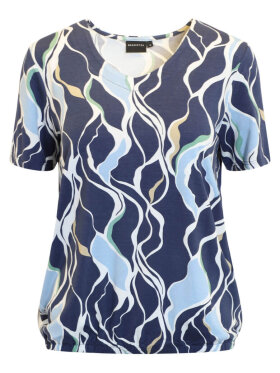 Brandtex modetøj - Brandtex Bluse Blå mix Brandtex modetøj - Brandtex Bluse Blå mix