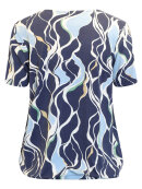 Brandtex modetøj - Brandtex Bluse Blå mix