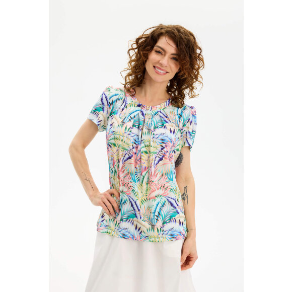 In Front Bluse Multi - Dame - Bluser - IN FRONT