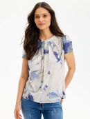 In Front Bluse Blå Mix - Dame - Bluser - IN FRONT