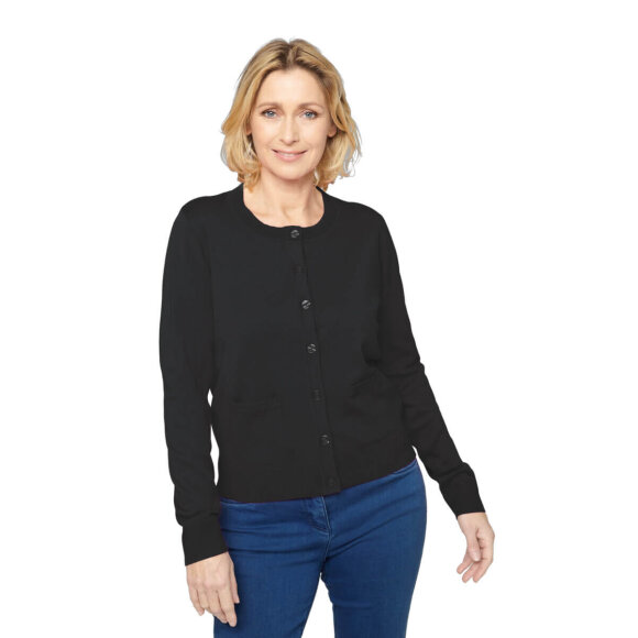 Brandtex modetøj - Brandtex cardigan sort