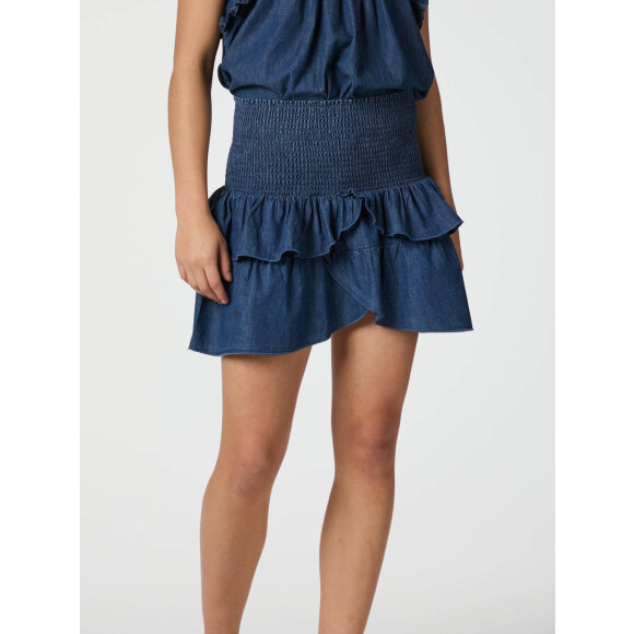 Neo Noir Nederdel denim - Dame - Nederdele - Neo Noir