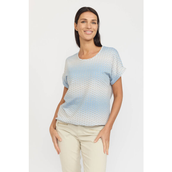 2-Biz - 2-Biz Bluse lyseblå