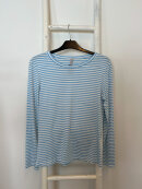 Lisbeth Merrild - Lisbeth Merrild T-shirt stribet lysblå