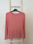 Lisbeth Merrild T-shirt stribet rød - Dame - T-shirts - Lisbeth Merrild