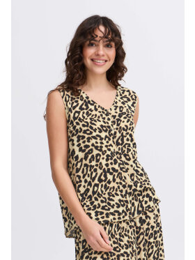 Fransa Bluse leopard - Dame - Bluser - FRANSA