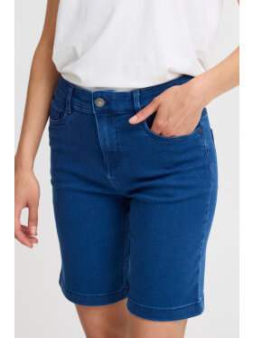 FRANSA - Fransa Shorts mellem blå