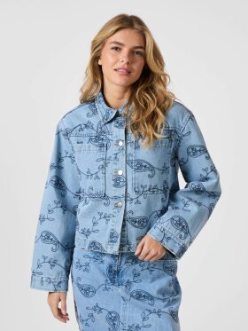 Neo Noir jakke - W Denim Jakker - Neo Noir