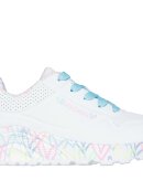Skechers - Skechers sneakers hvid/pink