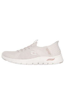 Skechers sneakers taupe - Sneakers til dame - Skechers Skechers sneakers taupe - Sneakers til dame - Skechers