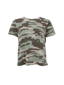 Black Colour Tee camouflage - Dame - T-shirts - Black Colour