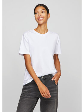 VILA T-shirt Hvid - Dame - T-shirts - VILA