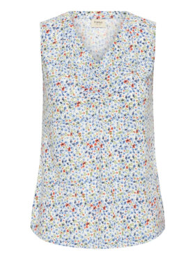 Fransa top blå - Toppe til dame - Sommertoppe mm. - FRANSA