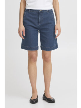 FRANSA - Fransa shorts mellem blå