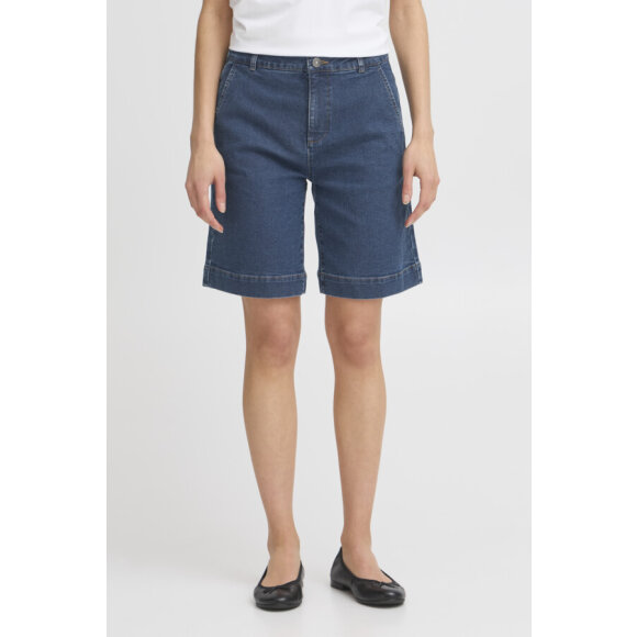 Fransa shorts mellem blå - Dame - Shorts & Knickers - FRANSA