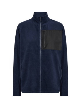 Soyaconcept Fleece navy - Skjortejakker - dame - Soyaconcept 