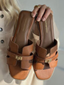 Copenhagen Shoes sandal cognac - Dame - Sandaler - Copenhagen Shoes