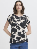 FRANSA - Fransa T-shirt SORT/OFF