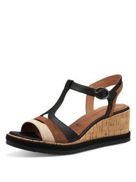 Tamaris sandal sort/combi - Dame - Sandaler - Tamaris
