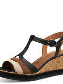 Tamaris - Tamaris sandal sort/combi
