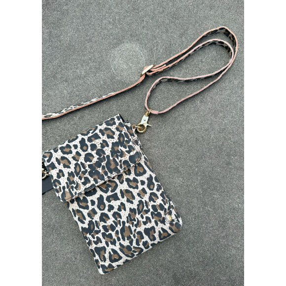 Depeche - Depeche Mobiltaske leopard