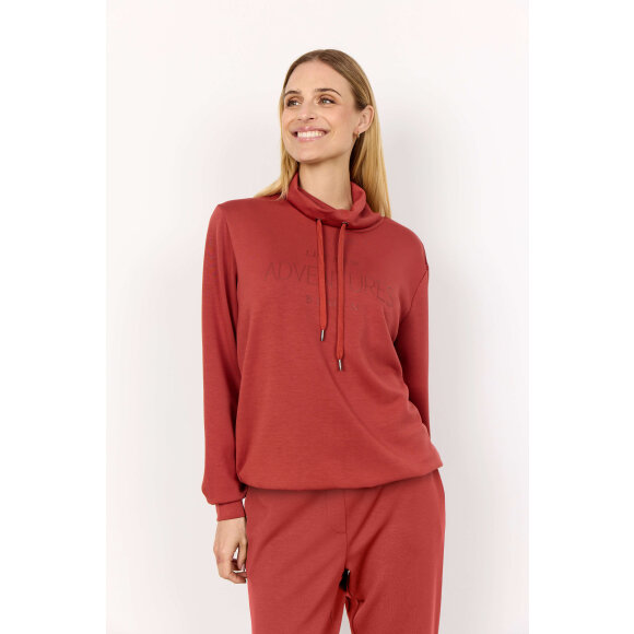 Soyaconcept  - Soyaconcept Sweatshirt Rustrød