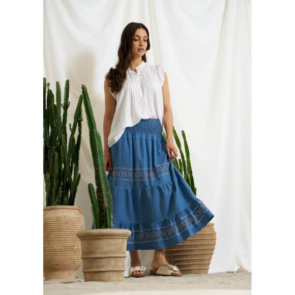 MARTA - Marta bluse hvid
