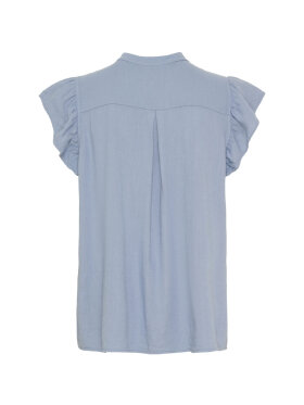 MARTA - Marta bluse jeansblå