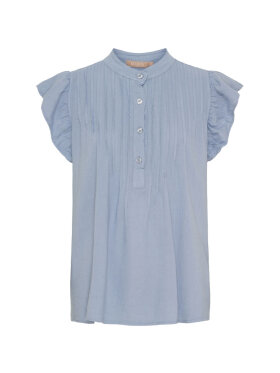 MARTA - Marta bluse jeansblå