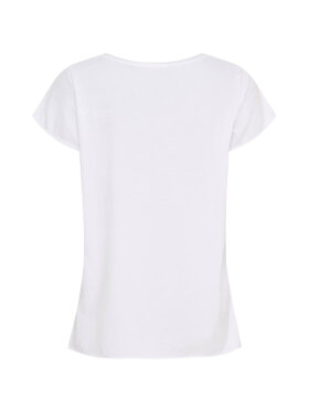 MARTA - Marta t-shirt Hvid m/sten