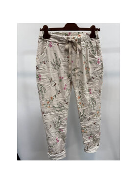 MARTA - Marta Buks Beige/blomster