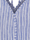 Marta Bluse stribet blå - Dame - Bluser - MARTA