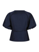Neo Noir Bluse Navy - Dame - Bluser - Neo Noir