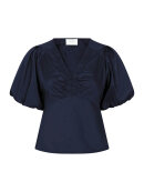 Neo Noir Bluse Navy - Dame - Bluser - Neo Noir