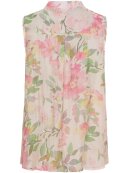 Marta top grøn/rosa mix - Toppe til dame - Sommertoppe mm. - MARTA