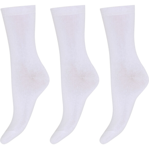 Decoy strømper 3 pak hvid - Strømper & strømpebukser - Decoy