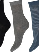 Decoy strømper 3 grå/blå/sort - Strømper & strømpebukser - Decoy Decoy strømper 3 grå/blå/sort - Strømper & strømpebukser - Decoy