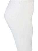 Zhenzi 3/4 leggings hvid - Plus size bukser til kvinder - Zhenzi