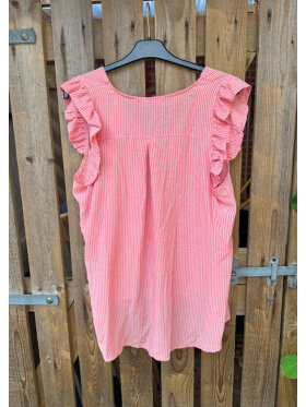 Marta top coral - Toppe til dame - Sommertoppe mm. - MARTA