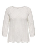 Only Carmakoma strik - Overdele til Plus size - ONLY CarmaKoma