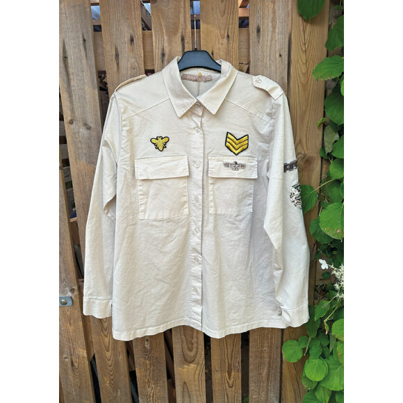 Marta Jakke/skjorte sand - Skjortejakker - dame - MARTA