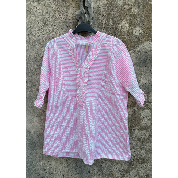 Cassiopeia bluse  - Overdele til Plus size - CASSIOPEIA