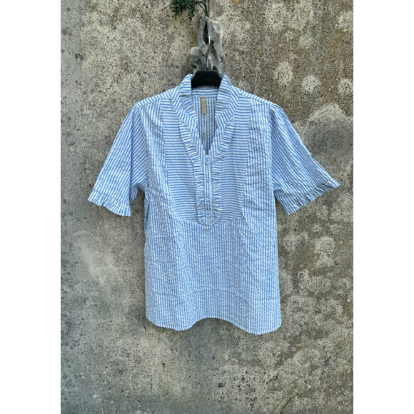 Cassiopeia Bluse   - Overdele til Plus size - CASSIOPEIA