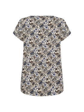 Soyaconcept  - Soyaconcept Bluse Blå Mix