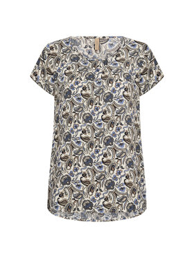 Soyaconcept Bluse Blå Mix - Dame - Bluser - Soyaconcept 