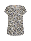 Soyaconcept  - Soyaconcept Bluse Blå Mix