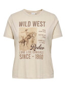 Only Carmakoma T-shirt - Overdele til Plus size - ONLY CarmaKoma